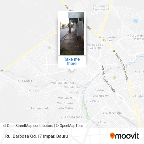 Rui Barbosa Qd.17 Impar map