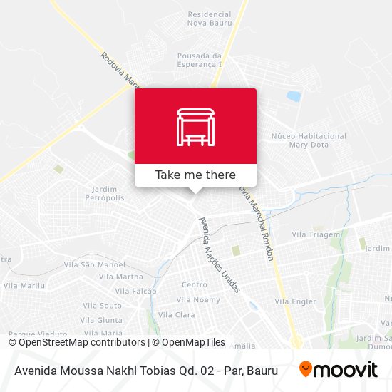 Avenida Moussa Nakhl Tobias Qd. 02 - Par map