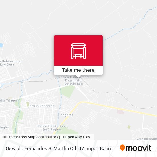 Mapa Osvaldo Fernandes S. Martha Qd. 07 Impar