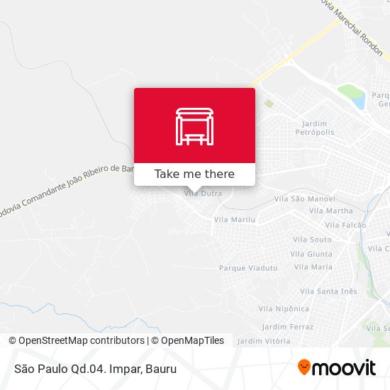 São Paulo Qd.04. Impar map