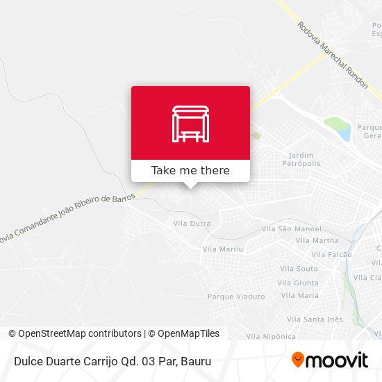 Dulce Duarte Carrijo Qd. 03 Par map