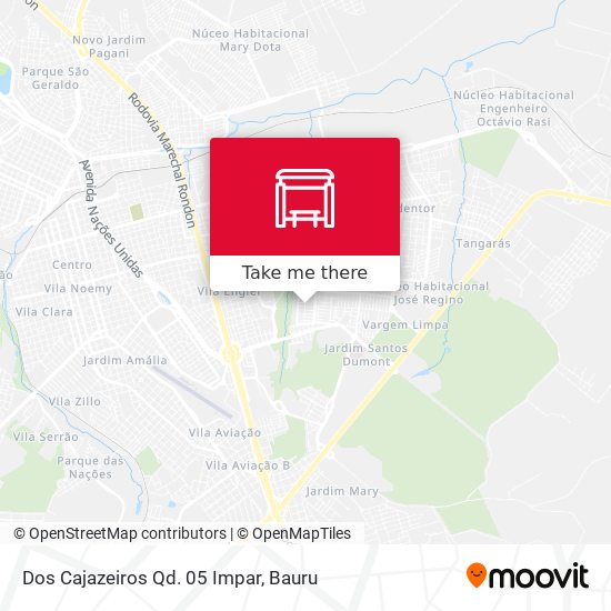 Dos Cajazeiros Qd. 05 Impar map