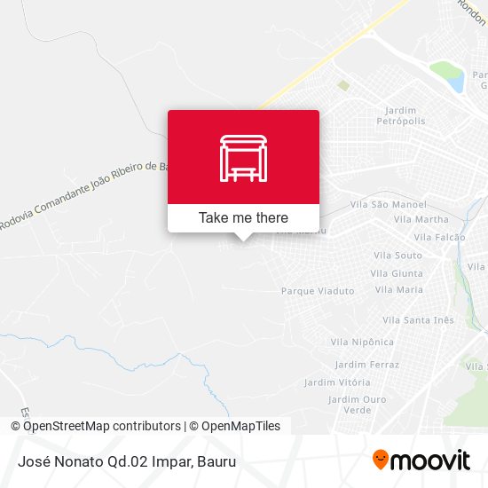 José Nonato Qd.02 Impar map