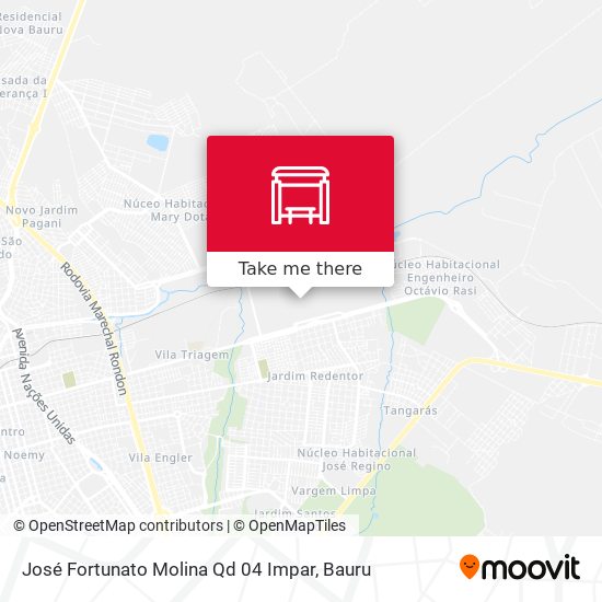 José Fortunato Molina Qd 04 Impar map