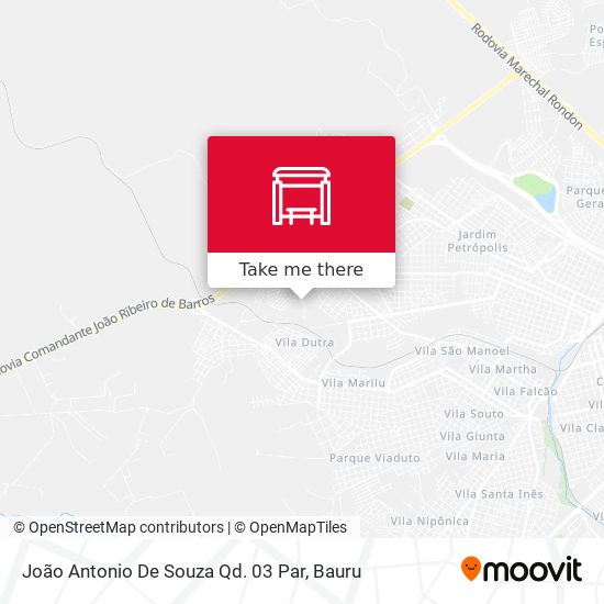 João Antonio De Souza Qd. 03 Par map