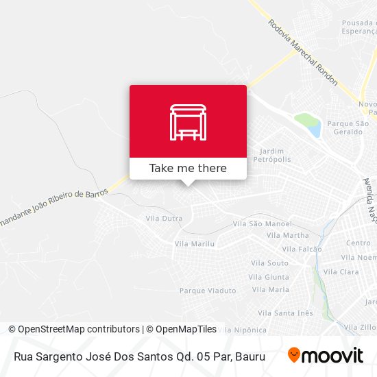 Rua Sargento José Dos Santos Qd. 05 Par map