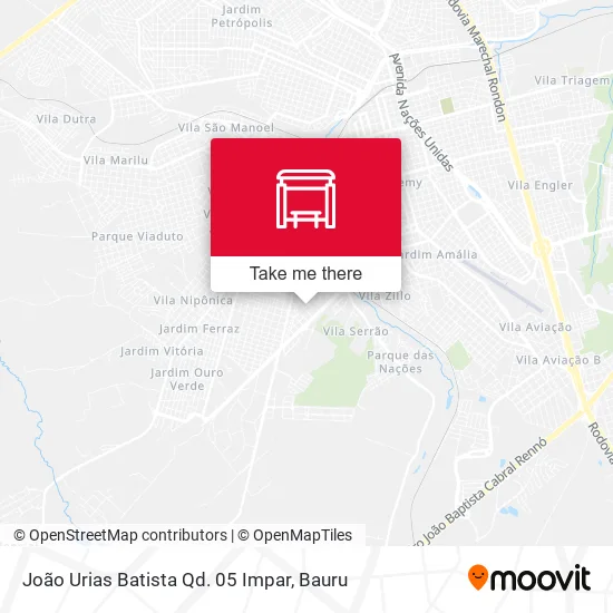 João Urias Batista Qd. 05 Impar map