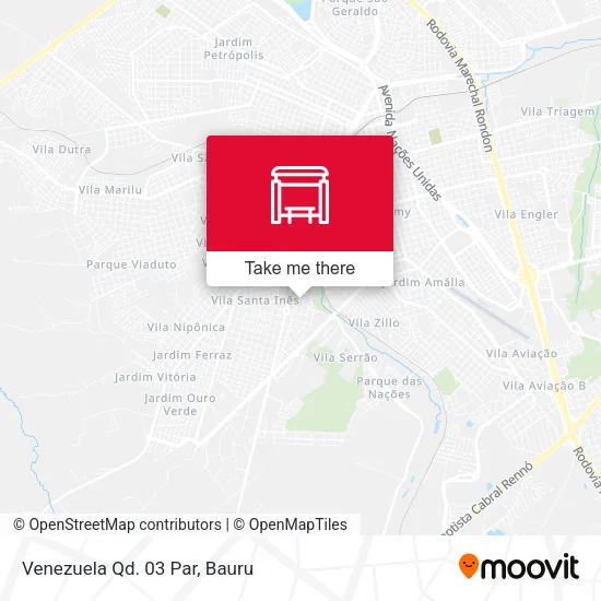 Venezuela Qd. 03 Par map