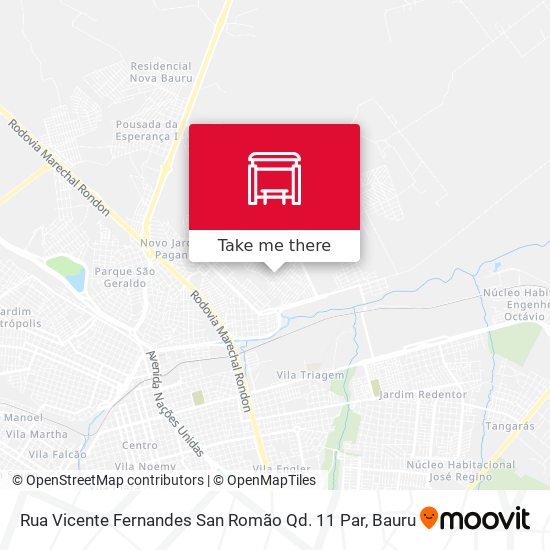 Rua Vicente Fernandes San Romão Qd. 11 Par map