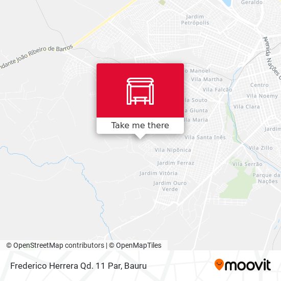 Frederico Herrera Qd. 11 Par map