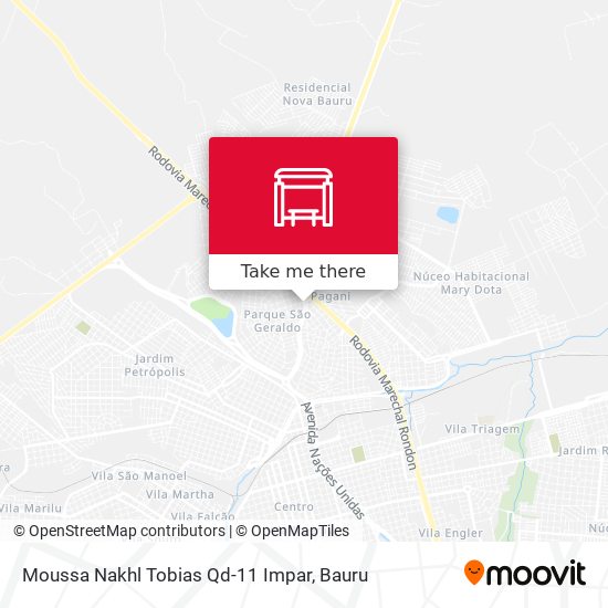 Mapa Moussa Nakhl Tobias Qd-11 Impar