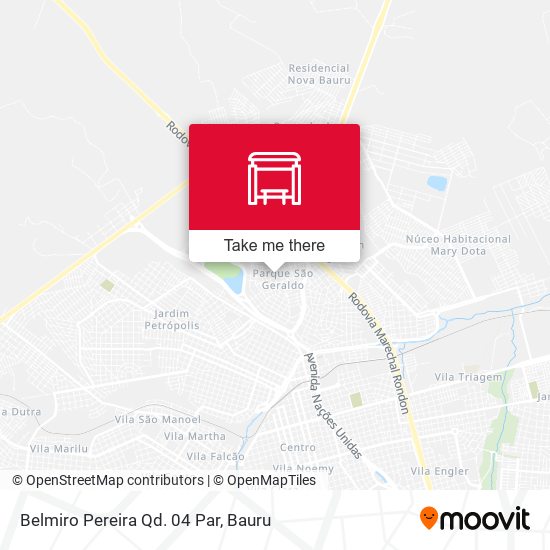Belmiro Pereira Qd. 04 Par map