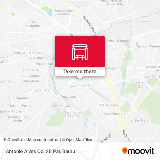 Mapa Antonio Alves Qd. 28 Par