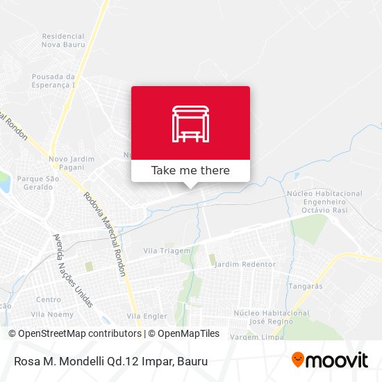 Rosa M. Mondelli Qd.12 Impar map