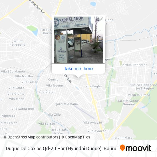 Duque De Caxias Qd-20 Par (Hyundai Duque) map