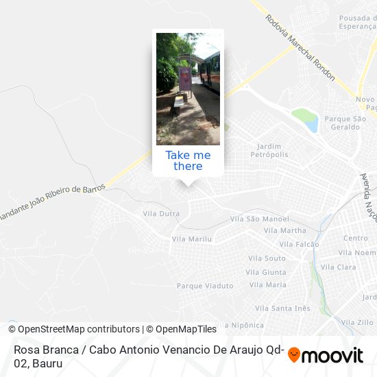 Rosa Branca / Cabo Antonio Venancio De Araujo Qd-02 map