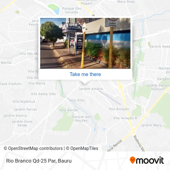 Rio Branco Qd-25 Par map