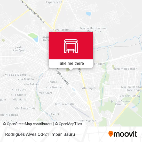 Rodrigues Alves Qd-21 Impar map