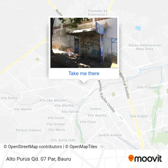 Alto Purus Qd. 07 Par map