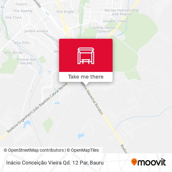 Inácio Conceição Vieira Qd. 12 Par map