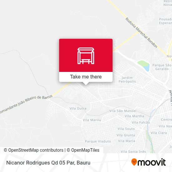 Nicanor Rodrigues Qd 05 Par map