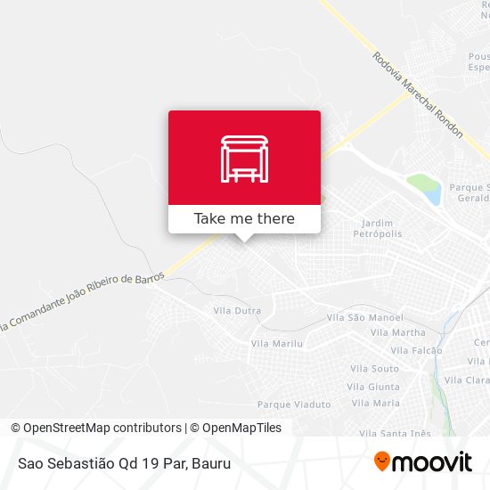 Sao Sebastião Qd 19 Par map