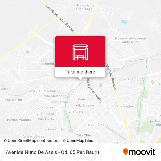 Avenida Nuno De Assis - Qd. 05 Par map