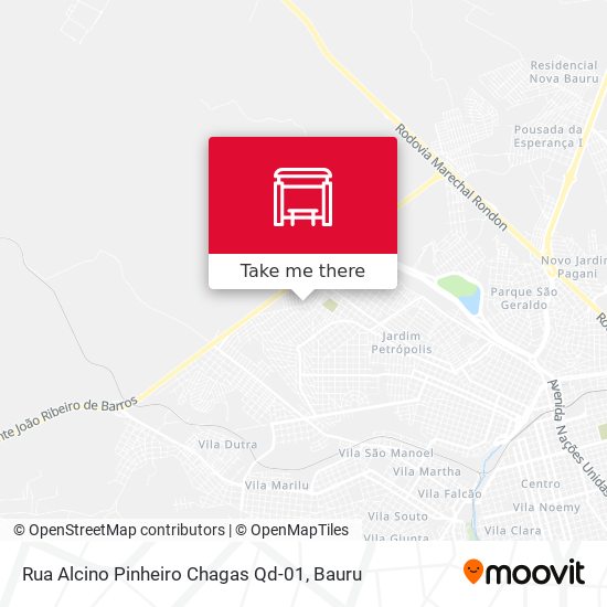 Rua Alcino Pinheiro Chagas Qd-01 map