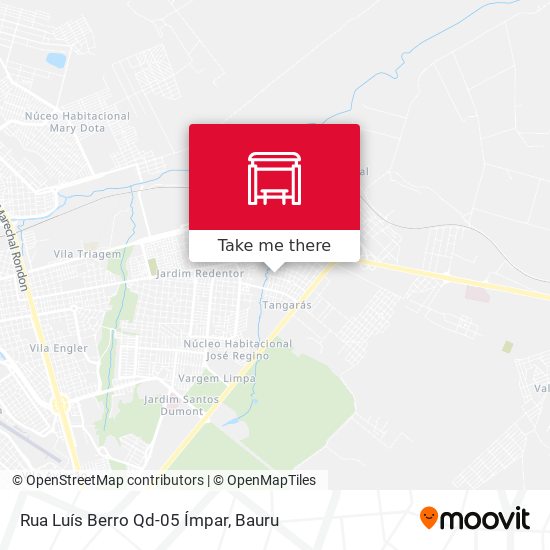 Rua Luís Berro Qd-05 Ímpar map