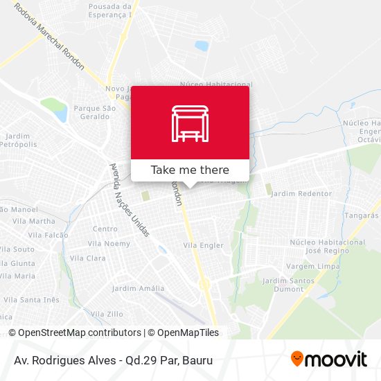 Av. Rodrigues Alves - Qd.29 Par map
