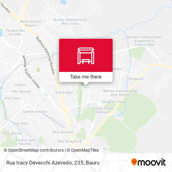 Rua Iracy Devecchi Azevedo, 235 map
