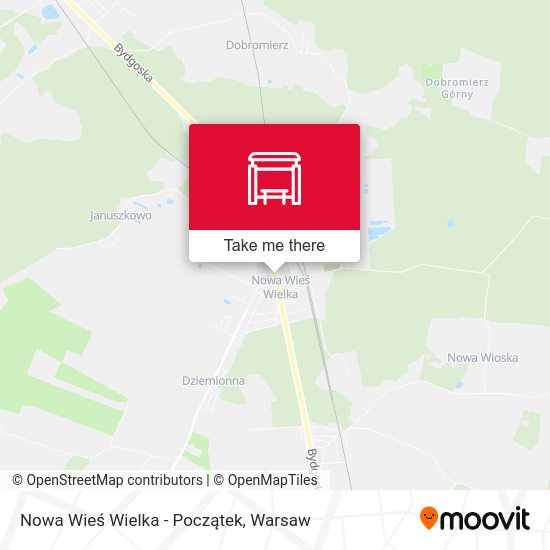 Nowa Wieś Wielka - Początek map