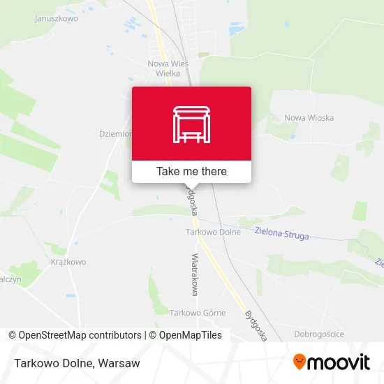 Карта Tarkowo Dolne