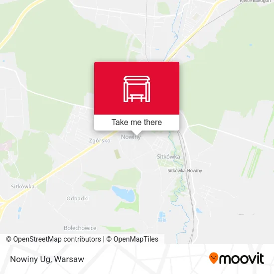 Карта Nowiny Ug