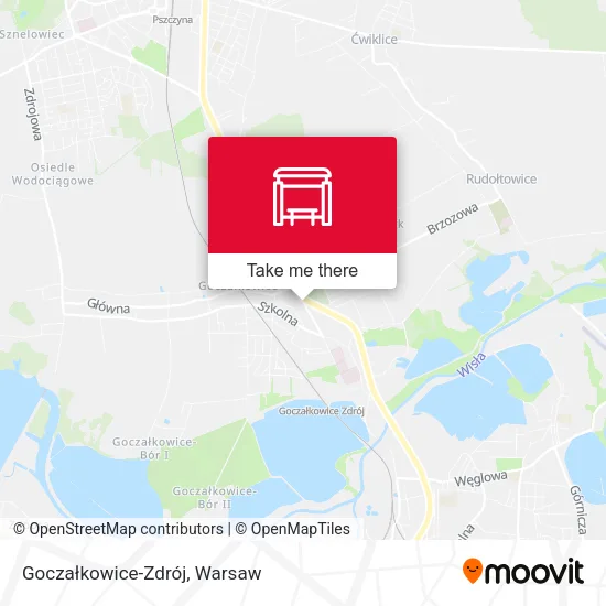 Карта Goczałkowice-Zdrój
