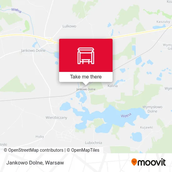 Карта Jankowo Dolne