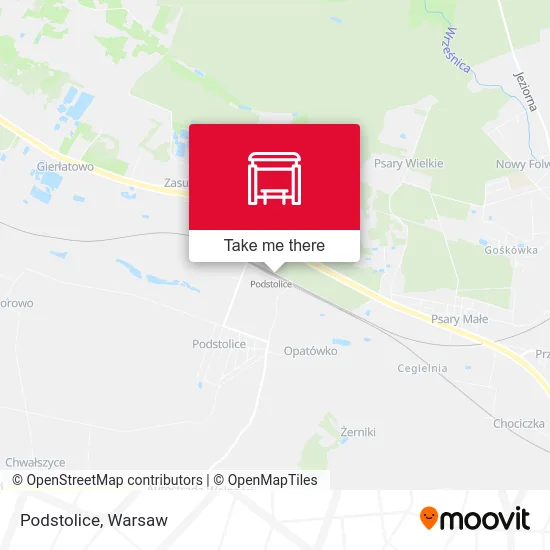 Карта Podstolice
