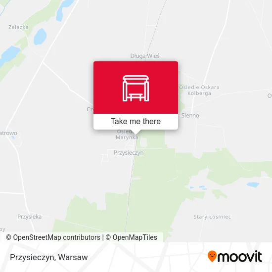 Карта Przysieczyn