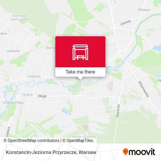 Konstancin-Jeziorna Przyrzecze map