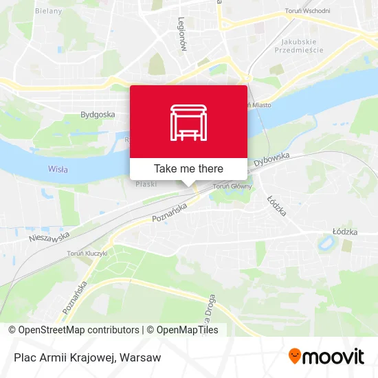 Карта Plac Armii Krajowej