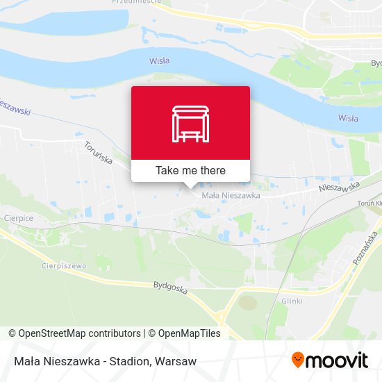 Mała Nieszawka - Stadion map