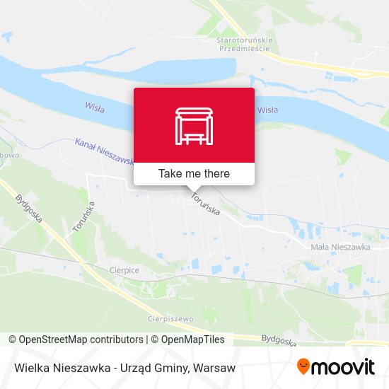 Карта Wielka Nieszawka - Urząd Gminy