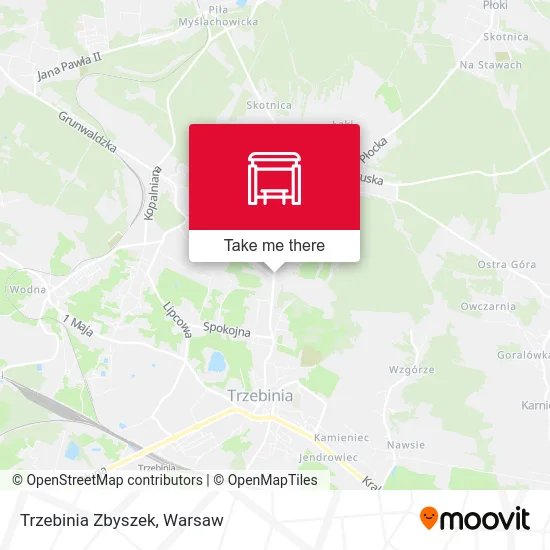Карта Trzebinia Zbyszek