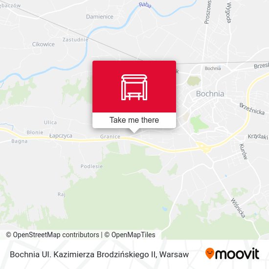 Карта Bochnia Ul. Kazimierza Brodzińskiego II