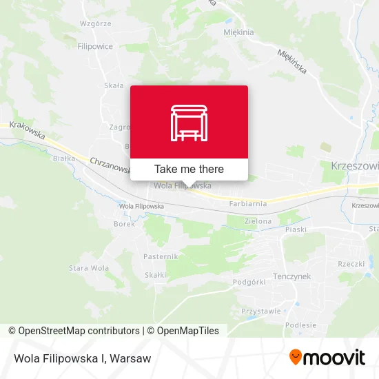 Карта Wola Filipowska I