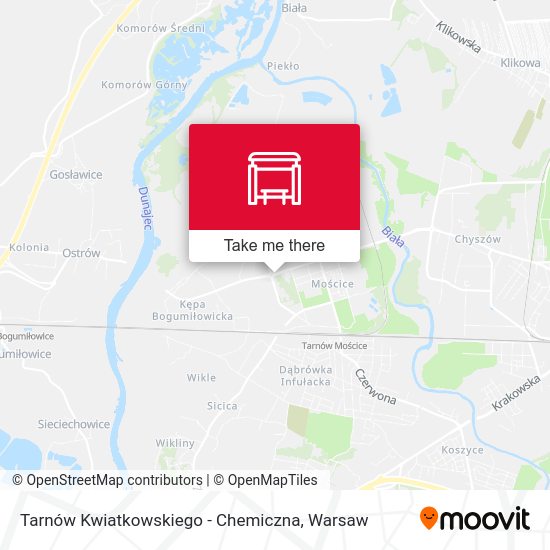 Tarnów Kwiatkowskiego - Chemiczna map