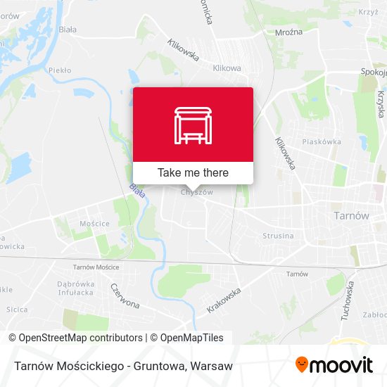 Tarnów Mościckiego - Gruntowa map