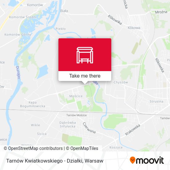 Tarnów Kwiatkowskiego - Działki map