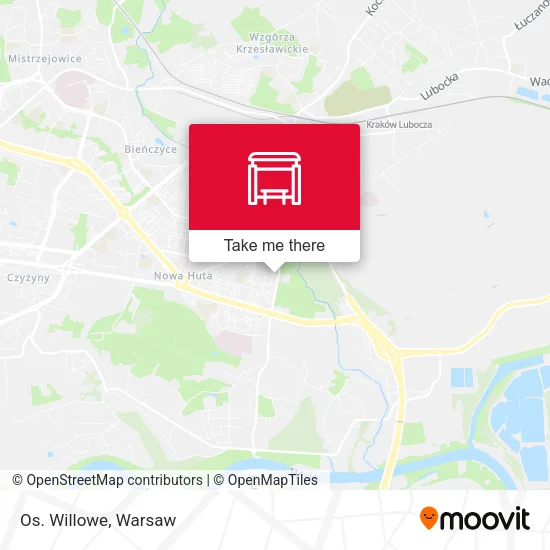 Карта Os. Willowe