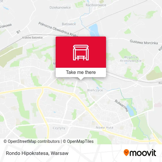 Rondo Hipokratesa map